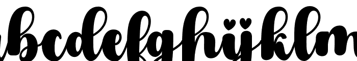 Septhia-Regular Font LOWERCASE