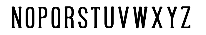 Sequoia-Bold Font LOWERCASE