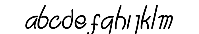 Serasa-Regular Font LOWERCASE