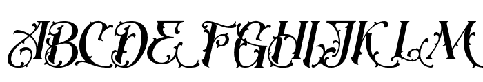 Serath-Italic Font UPPERCASE