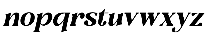 Seravim Italic Font LOWERCASE