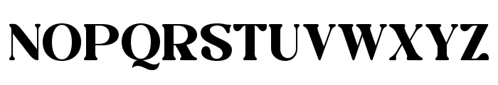 Seravim Regular Font UPPERCASE