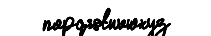 Serene Lines Font LOWERCASE