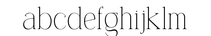SerenityMoment-Regular Font LOWERCASE
