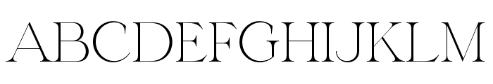 SerifFlowers-Regular Font UPPERCASE