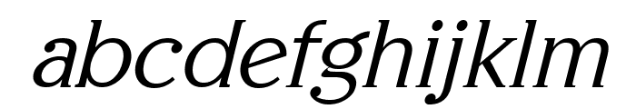 Serifah Italic Font LOWERCASE
