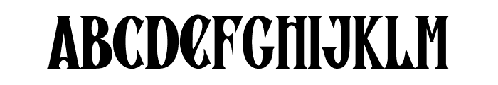 Seriffity Font UPPERCASE