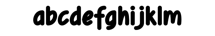 Serimoon Font LOWERCASE