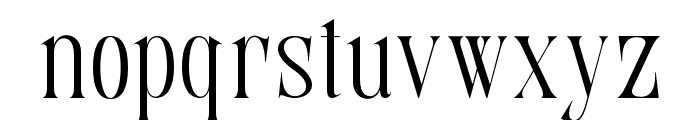 Serino-Regular Font LOWERCASE