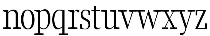 Serism regular Font LOWERCASE