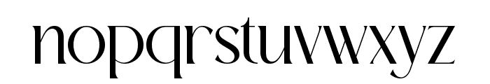 Serita Font LOWERCASE