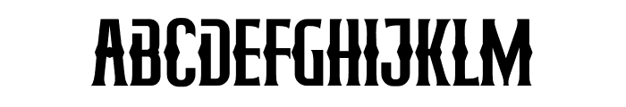 Serithane Font UPPERCASE