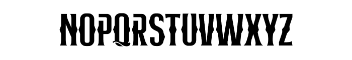 Serithane Font LOWERCASE
