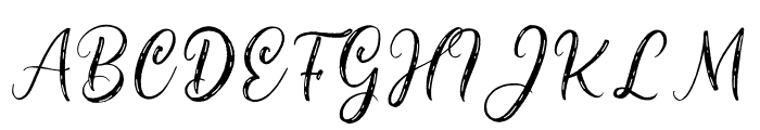 Seronita Regular Font UPPERCASE