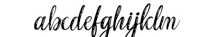 Seronita Regular Font LOWERCASE