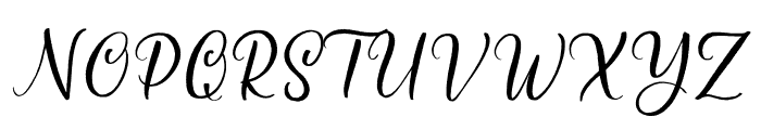 Seronita basic  Font UPPERCASE