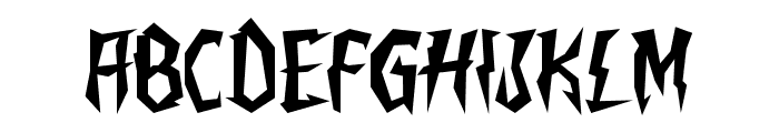 SerpentWrath-Regular Font UPPERCASE