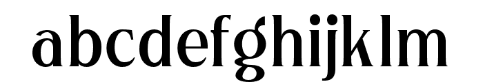 Servegin-Regular Font LOWERCASE