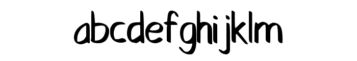 Seryle Regular Font LOWERCASE