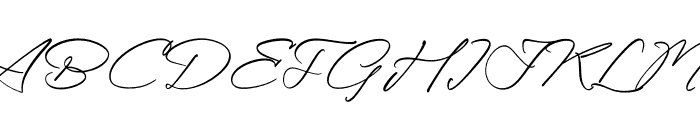 Sethyonka Italic Font UPPERCASE
