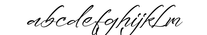 Sethyonka Italic Font LOWERCASE