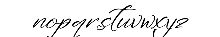 Sethyonka Italic Font LOWERCASE