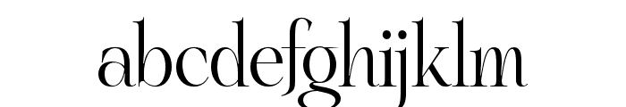 Setir Paghoni Regular Font LOWERCASE