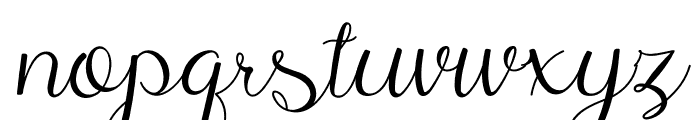 Setmefree Font LOWERCASE