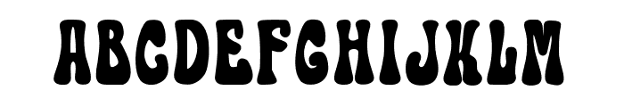 Sexophone Rhythm Regular Font UPPERCASE