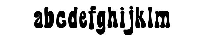 Sexophone Rhythm Regular Font LOWERCASE