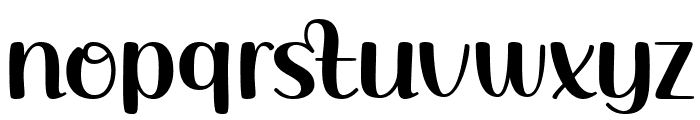 Seylia Font LOWERCASE