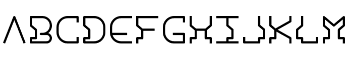 Seymour Greiner Regular Font UPPERCASE