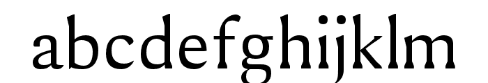 Shaaron-Regular Font LOWERCASE