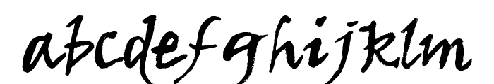 Shabbyshoe font Font LOWERCASE