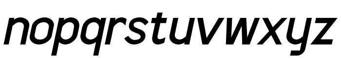 Shackle-Italic Font LOWERCASE