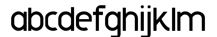 Shackle-Light Font LOWERCASE