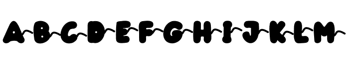 Shadow Cat Tail Font LOWERCASE