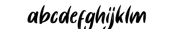 Shadow Love Italic Font LOWERCASE