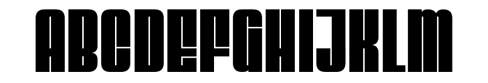 Shadow Syndicate Heavy Regular Font UPPERCASE