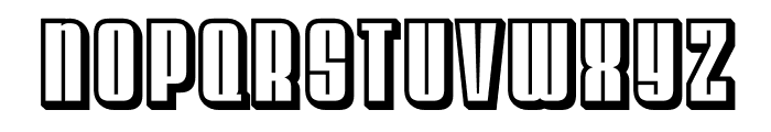 Shadow Syndicate Outline Outline Font UPPERCASE