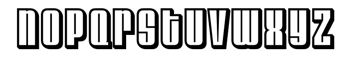 Shadow Syndicate Outline Outline Font LOWERCASE