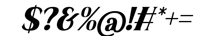 Shady Moment Italic Font OTHER CHARS