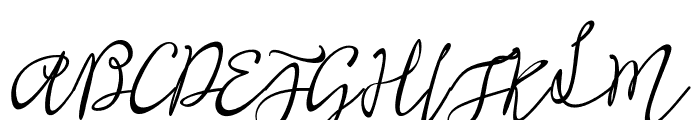 Shafira-Regular Font UPPERCASE