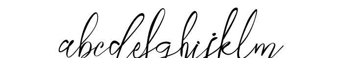 Shafira Sans_Regular Font LOWERCASE