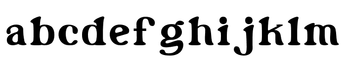 Shafire-Regular Font LOWERCASE