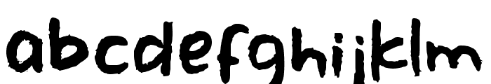 Shagai Font LOWERCASE