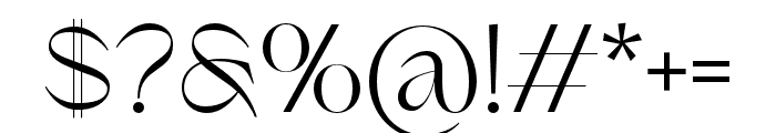 Shagaina-Regular Font OTHER CHARS