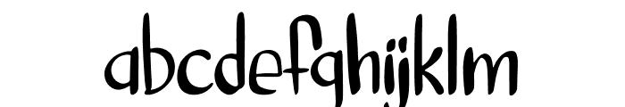 Shaibel Font LOWERCASE