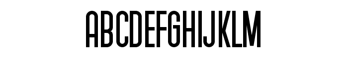 Shakeout Regular Font LOWERCASE