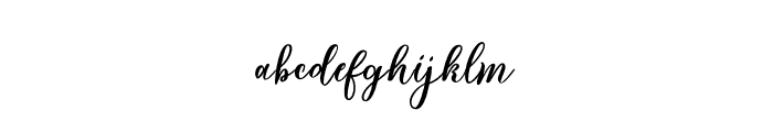 ShalloneScript Font LOWERCASE